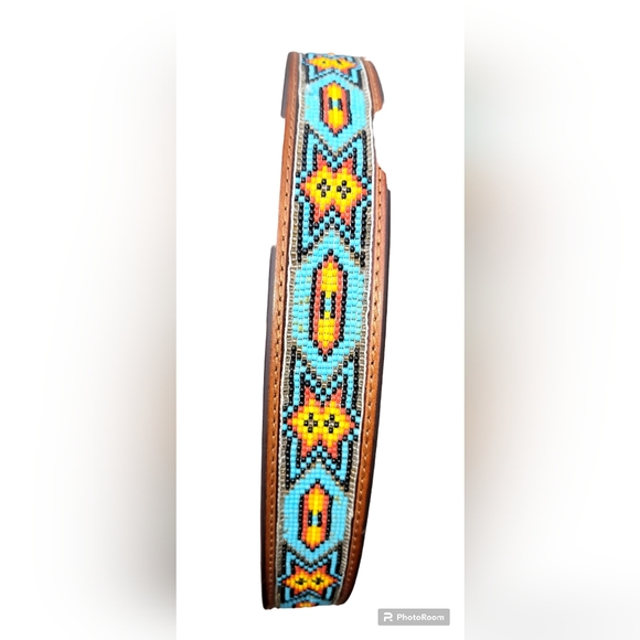 Nocona Belt Co. Beaded leather Belts N2412808